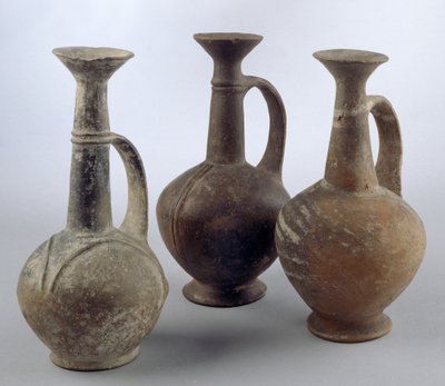 Three jugs from Israel, Cyprus, and Egypt, 2nd half of the 2nd millennium BC by Greek